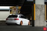 Audi A4 Avant 2.0T Quattro on Vossen Wheels (VFS4) 2018 года (JP)